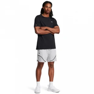 Męskie spodenki treningowe Under Armour UA Vanish Woven 6in Grph Sts - szare - Spodenki męskie - miniaturka - grafika 1