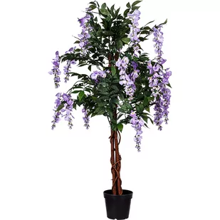 SZTUCZNE DRZEWO GLICYNIA WISTERIA 150CM FIOLET - Sztuczne drzewka - miniaturka - grafika 1