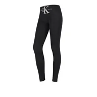 Legginsy - CALVIN KLEIN LEGINSY DAMSKIE CKJ WOMEN LEGGING 1P HIGH-WAIST LOGO BLACK 701220429 001 XL - miniaturka - grafika 1