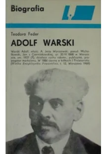 Adolf Warski - Biografie i autobiografie - miniaturka - grafika 1