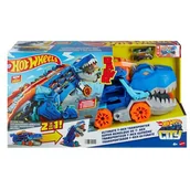 Sport i wypoczynek - Hot Wheels City T-Rex Mega Transporter HNG50 - miniaturka - grafika 1