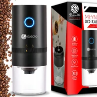 Młynki do kawy - Młynek do kawy Electo MINI ELEKTRYCZNY MŁYNEK DO KAWY BEZPRZEWODOWY PRZENOŚNY USB AKUMULATOR - miniaturka - grafika 1