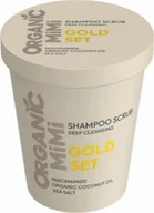 Szampony do włosów - Organic Mimi Szampon-peeling oczyszczający Gold Set 310g - miniaturka - grafika 1
