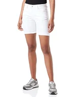 Spodenki damskie - Pepe Jeans Szorty damskie Poppy, Biały (Denim-ta8), 26W - miniaturka - grafika 1