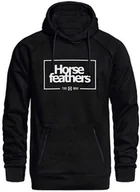 Bluzy dla chłopców - Horsefeathers SHERMAN II black bluza - L - miniaturka - grafika 1