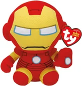 Maskotki i pluszaki - Beanie Babies Marvel Iron Man 15cm - miniaturka - grafika 1