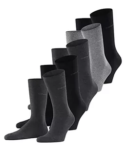 ESPRIT Mężczyźni Skarpety Solid-Mix 5-Pack M SO Bawełna jednokolorowe 5 Pak, Wielokolorowy (Sortiment 0030), 40-46 - Skarpetki męskie - miniaturka - grafika 1