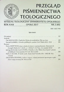 Przegląd piśmiennictwa teologicznego nr 2 - Książki o kulturze i sztuce - miniaturka - grafika 1