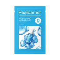 Maseczki do twarzy - REAL BARRIER AQUA SOOTHING AMPOULE MASK Kojąca maska w płachcie 28 ml - miniaturka - grafika 1