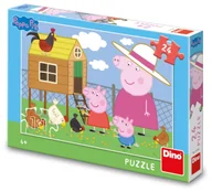 Puzzle - Klasyczne puzzle dla dzieci 4+ z bajki Świnka Peppa 24 elementy - miniaturka - grafika 1