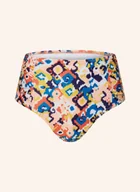 Stroje kąpielowe - Lidea Dół Od Bikini Z Wysokim Stanem Heartbeat orange - miniaturka - grafika 1