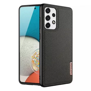 Dux Ducis Fino etui pokrowiec pokryty nylonowym materiałem Samsung Galaxy A73 zielony - Etui i futerały do telefonów - miniaturka - grafika 1