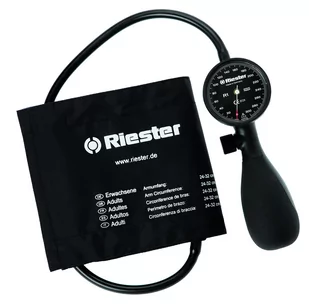 Riester R1 Shock - Proof 24 - 32cm Zegarowy ciśnieniomierz do karetki 1251-150 do R1 czarna skala - Ciśnieniomierze i akcesoria - miniaturka - grafika 1