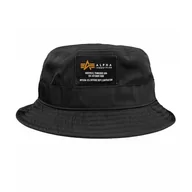 Odzież taktyczna i umundurowanie - Kapelusz Alpha Industries Crew Bucket Hat 116912 03 - Czarny - miniaturka - grafika 1