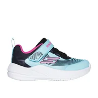 Buty trekkingowe dziecięce - Buty dziecięce SKECHERS Microspec Advance aqua - miniaturka - grafika 1