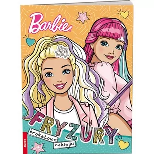 Kolorowanka dla dzieci Barbie Fryzury DRE-1101 - Książki edukacyjne - miniaturka - grafika 4