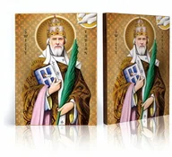 Ikony i obrazy sakralne - Ikona religijna Święty Fabian - miniaturka - grafika 1