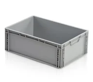Pojemniki przemysłowe - B2B Partner Plastikowa skrzynka, 600x400x220 mm 965731 - miniaturka - grafika 1