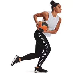 Legginsy damskie Under Armour HG Armour Branded Leg NS - Legginsy - miniaturka - grafika 4