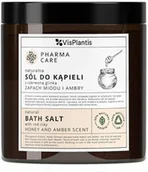 Kosmetyki do kąpieli - Pharma Care Naturalna Sól do kąpieli z czerwoną glinką - zapach Miodu i Ambry, 800g - miniaturka - grafika 1