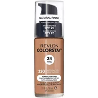 Podkłady do twarzy - Revlon ColorStay podkład z pompką do skóry normalnej i suchej z kompleksem SoftFlex 330 Natural Tan 30ml - miniaturka - grafika 1