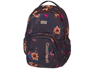 Plecaki - Dwukomorowy plecak CoolPack Smash 26L Grey Flowers - miniaturka - grafika 1