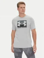 Koszulki męskie - Under Armour T-Shirt Boxed Sports 1386793 Szary Loose Fit - miniaturka - grafika 1