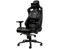 Fotele gamingowe - Noblechairs EPIC Gaming Skórzany Czarny NBL-RL-BLA-001 - miniaturka - grafika 1