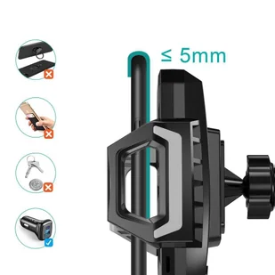 Choetech bezprzewodowa ładowarka Qi 10W uchwyt samochodowy z regulowanym ramieniem na deskę rozdzielczą + kabel USB - USB Typ C 1m czarny (T521-S) - Kable USB - miniaturka - grafika 3