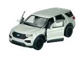 Samochody i pojazdy dla dzieci - WELLY 2023 FORD EXPLORER SREBRNY 1:34 SAMOCHÓD NOWY METALOWY MODEL - miniaturka - grafika 1