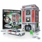 Puzzle - Wrebbit Puzzle 3D 500el Ghostbusters Firehouse - miniaturka - grafika 1