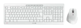 CHERRY JD-8550DE-0 klawiatura Dołączona myszka Dom/Biuro RF Wireless QWERTZ Niemiecki Biały - Zestawy myszka + klawiatura - miniaturka - grafika 1