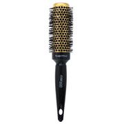 Szczotki i grzebienie do włosów - INTER-VION Thermic Hair Styling Brush - Termiczna szczotka do stylizacji średniej długości włosów 35 mm - Gold Label - miniaturka - grafika 1
