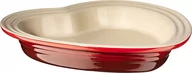 Miski i półmiski - Półmisek Le Creuset serce 25 cm wiśniowy - miniaturka - grafika 1