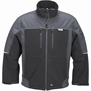 Terratrend Job 60630-140-1062 dziecięca kurtka softshell "Revolution", rozmiar 140, czarna/szara, wielokolorowa, 60630-140-1062 - Kurtki i płaszcze dla chłopców - miniaturka - grafika 1