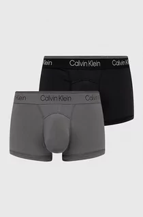 Majtki męskie - Calvin Klein Underwear bokserki 2-pack męskie kolor szary - grafika 1