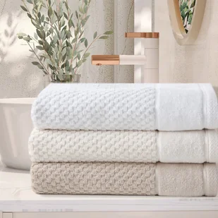 Ręcznik 50 x 90 Kąpielowy Bawełna Frida 12 Muszta - Ręczniki - miniaturka - grafika 5