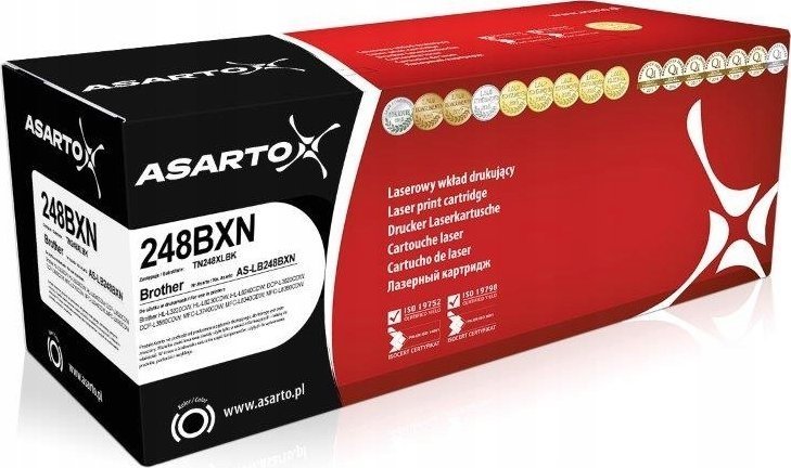 Toner Asarto Toner Asarto do Brother 248BXN TN248XLBK 3000 str. black