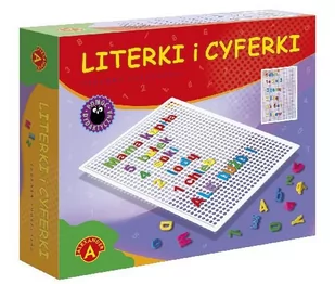 Alexander Literki i cyferki pudełku 386 - Układanki dla dzieci - miniaturka - grafika 1