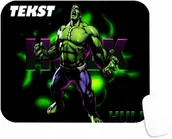 Podkładki pod mysz - PODKŁADKA POD MYSZKĘ Z NADRUKIEM HULK AVENGERSI WZORY-TEKST -20X24 - miniaturka - grafika 1