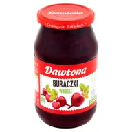 Mieszanki warzywne, sałatki - Dawtona Buraczki czerwone w wiórkach 510 g - miniaturka - grafika 1
