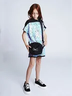 Sukienki i spódniczki dla dziewczynek - DKNY Sukienka elegancka D32874 S Kolorowy Regular Fit - miniaturka - grafika 1