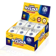 Przybory szkolne - Gumka myszka 18szt) ASTRA - miniaturka - grafika 1