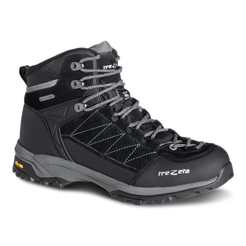 Trezeta Argo WP, buty trekkingowe męskie, Czarny (Black), 40.5 EU