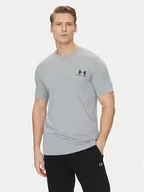 Koszulki męskie - Under Armour T-Shirt UA Sportstyle 1326799 Szary Loose Fit - miniaturka - grafika 1
