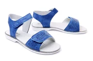 Buty dla dziewczynek - WOJTYŁKO 5S40221 granat, sandały dziecięce, rozmiary: 32-35 - Wojtyłko - miniaturka - grafika 1
