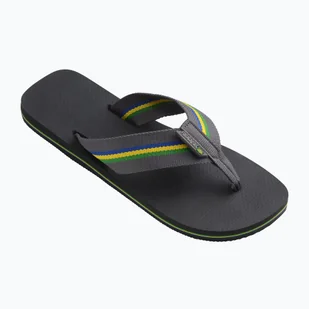 Japonki męskie Havaianas Urban Brasil new graphite - Klapki i japonki męskie - miniaturka - grafika 1
