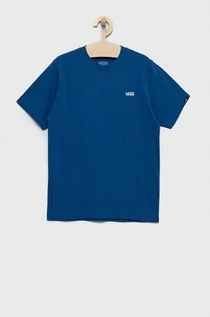 Koszulki dla chłopców - Vans t-shirt bawełniany dwustronny gładki - grafika 1