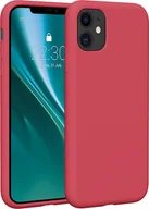 Etui i futerały do telefonów - Etteri Nakładka Etteri Silicone Case do iPhone 11 malinowa - miniaturka - grafika 1