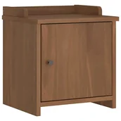 Ławki do przedpokoju - Mała szafka do przedpokoju orzechowe F2-L62 - miniaturka - grafika 1